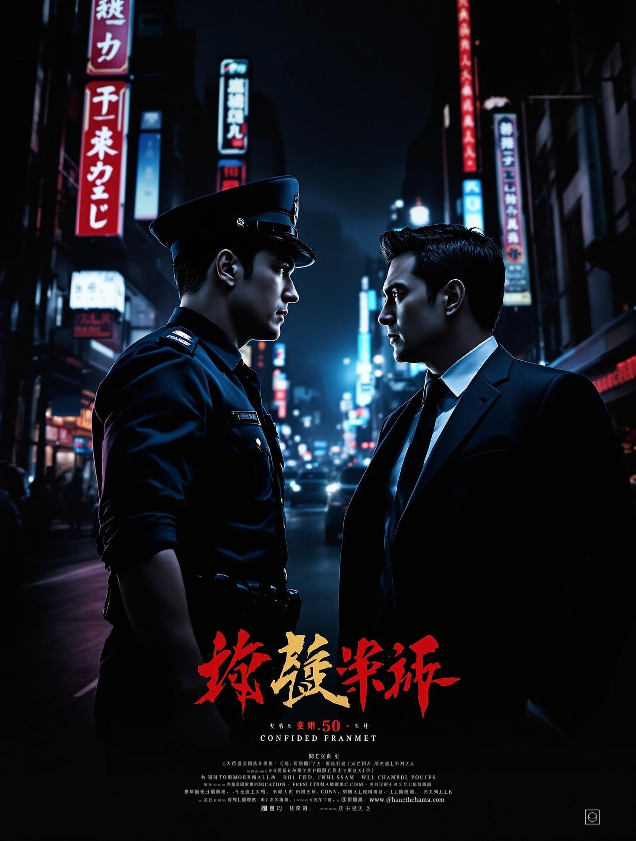 影视网出品影视作品狂飙海报